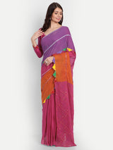 Pre-stitched Multicolour Saree