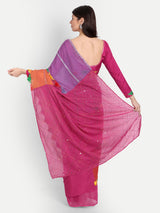 Pre-stitched Multicolour Saree